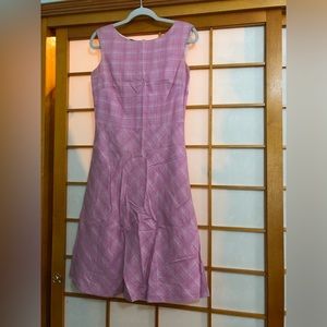 Classic Due per Due pink and white dress size 4